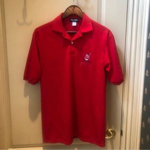 NICE Vtg 80s Velva Sheen CLEVELAND INDIANS Chief Wahoo Polo Shirt MENS M jersey
